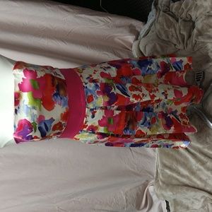 Alyn Paige, size small/medium, floral summer dress.